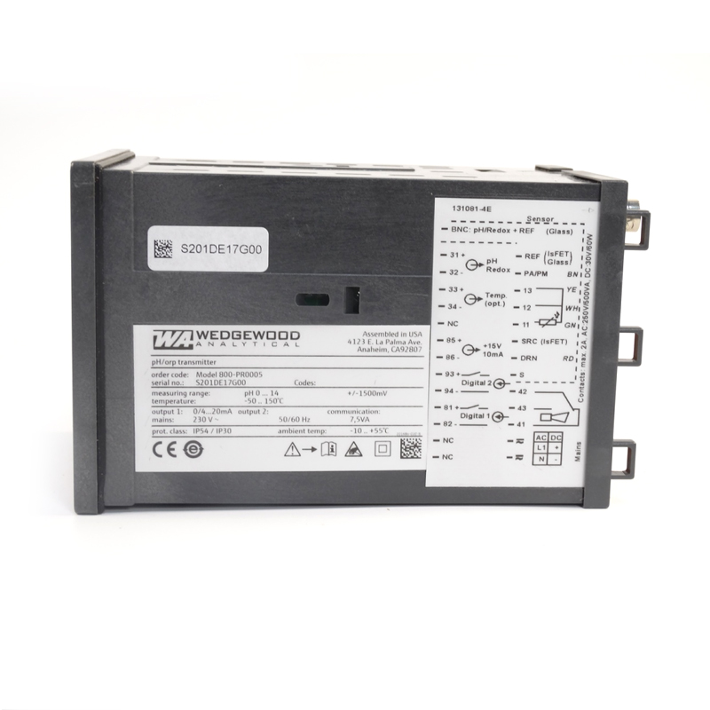 pH/氧化还原测量变送器